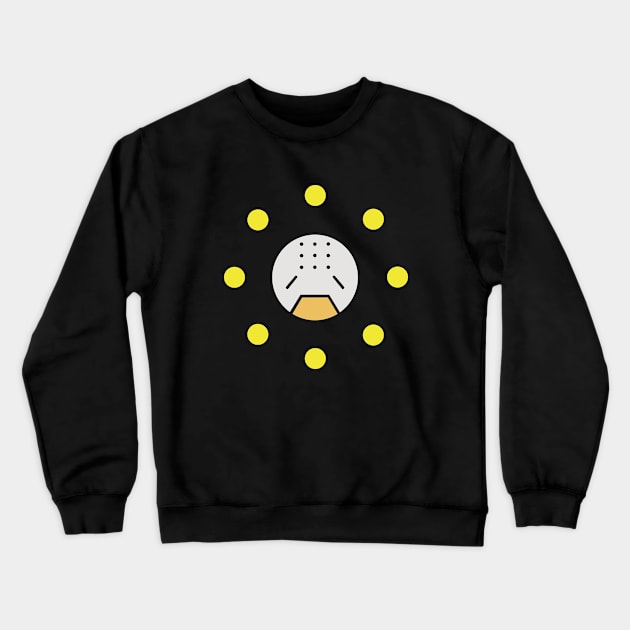 Chibi Zenyatta Crewneck Sweatshirt by JamesCMarshall